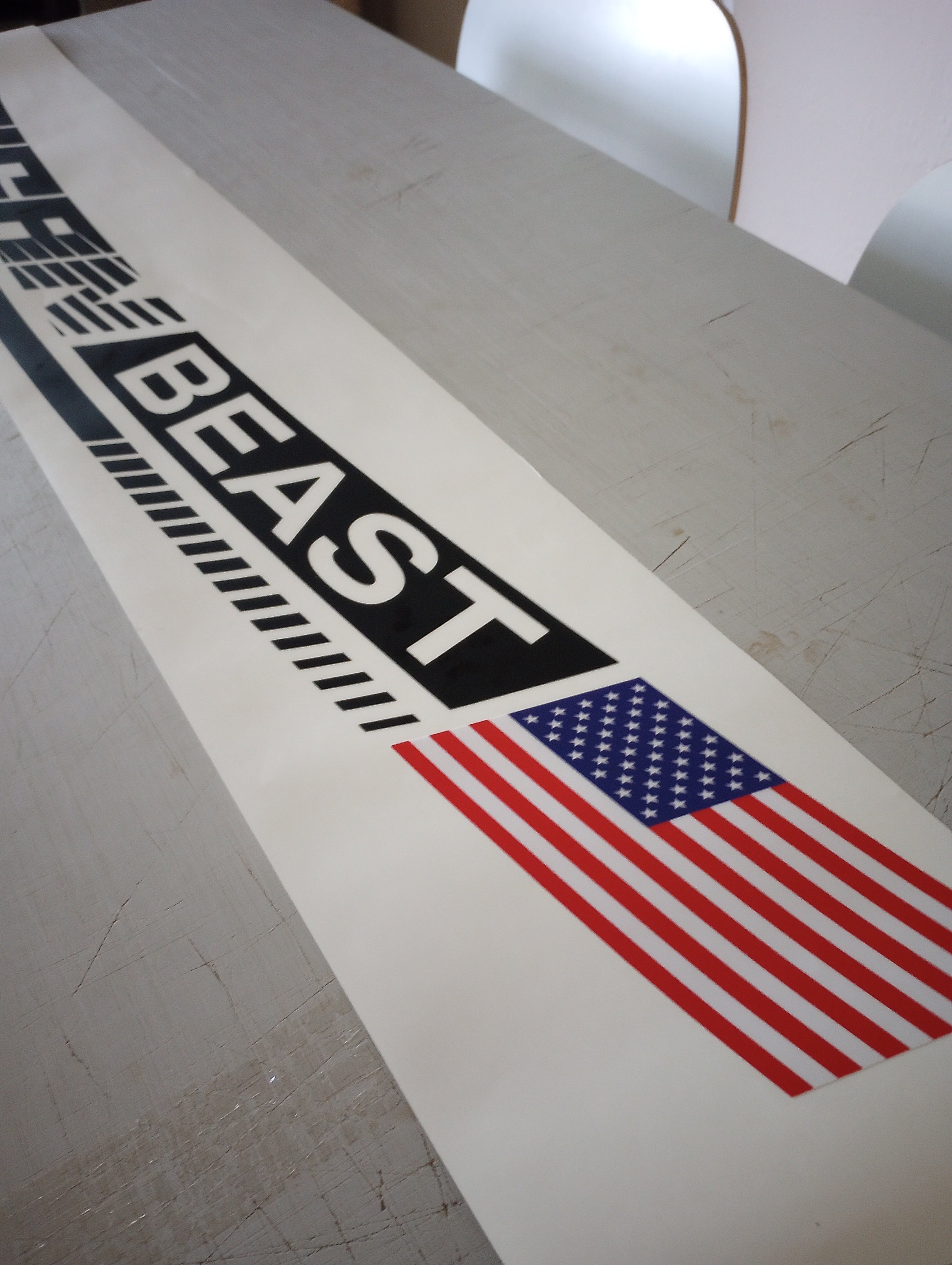 HUMMER H2 H3 Off Road windshield decal sticker AMERICAN BEAST – Octo ...