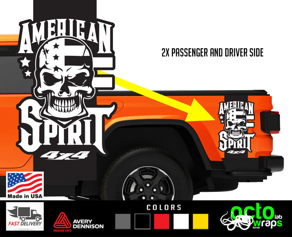Jeep Pickup AMERICAN SPIRIT sticker