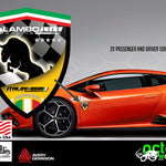 Lamborghini RACING side emblem
