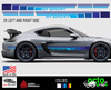 Porsche GT4 SPORT rocket stripes