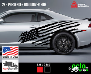 Camaro American Flag