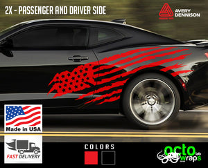 Camaro American Flag