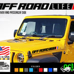 Jeep Wrangler OFF ROAD LIFE side