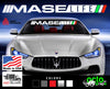 Maserati MASE LIFE windshield decal sticker