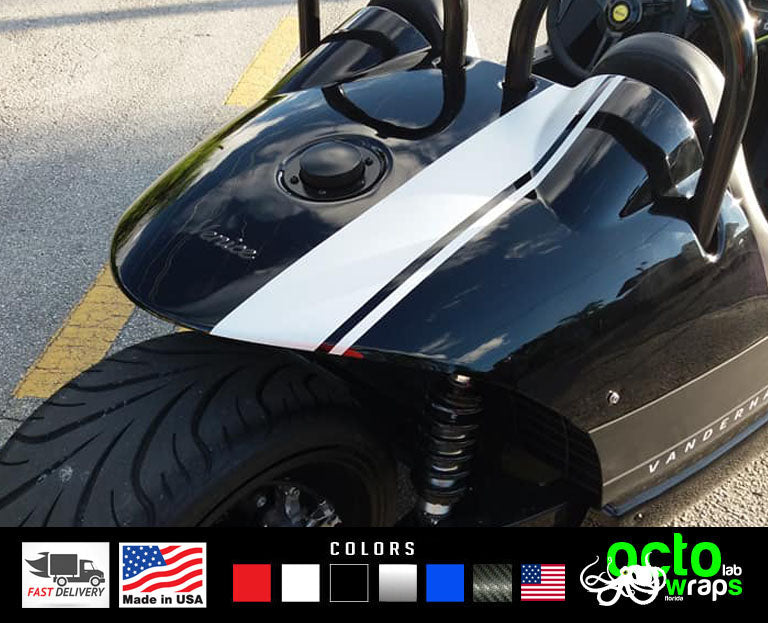 Vanderhall RACING stripes