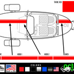 Vanderhall RACING stripes