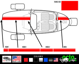 Vanderhall RACING stripes